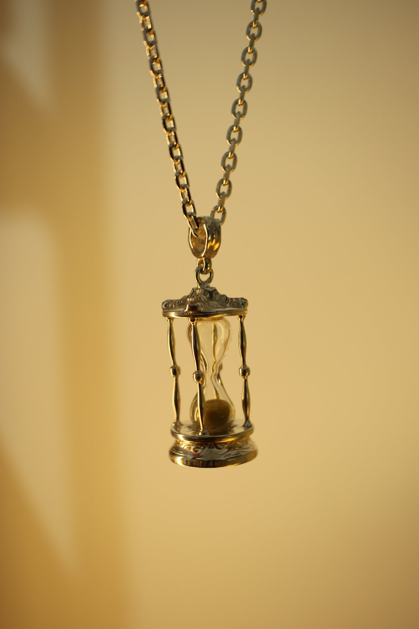 The Pendant of Time Hourglass Pendant