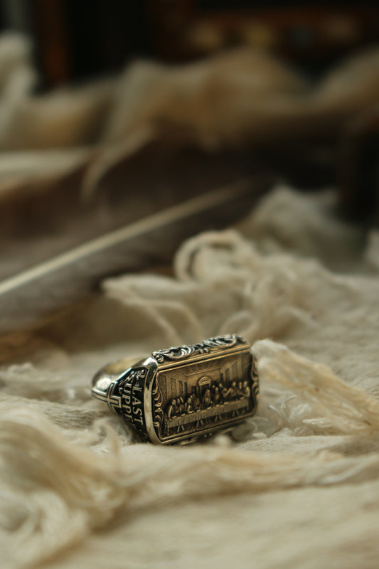 Last Supper Signet ring